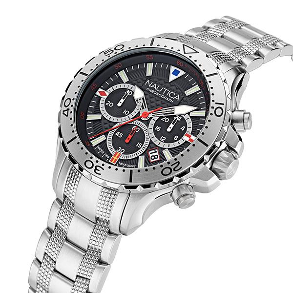 【公式特典ポイント10倍 正規代理店】ノーティカ NAUTICA NST CHRONO エヌエスティ― ウォッチ NAPNSF204 メンズ クオーツ ブランド 腕時計 | NAUTICA | 01