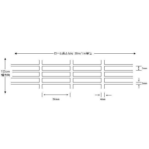 特価！ブロック・デコ(長方形ブロック柄) 122ｃm幅×30mロール箱売 窓ガラス フィルム 目隠し プライバシー 内装 装飾 同梱不可 #D-BL48 Roll# | BRAINTEC | 03