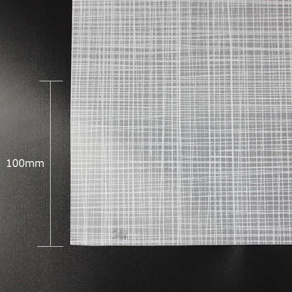 特価！フラックスマット・デコ(白リンネル柄/マットホワイト) 123ｃm幅×30mロール箱売 窓ガラス フィルム 目隠し 同梱不可 #D-FXM48 Roll マット白# | BRAINTEC | 01