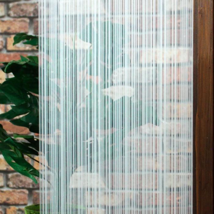 特価！マルチストライプホワイト・デコ(白ストライプ柄) 123ｃm幅×30mロール箱売 窓ガラス フィルム 目隠し プライバシー 内装 同梱不可 #D-MSW48 Roll 白# | BRAINTEC | 02