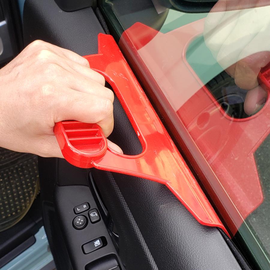 エッジツール　255ｍｍ ドアガラス下部の水切りモール隙間作りに #Edge Tool# |  | 02