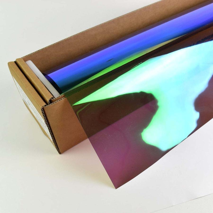 FUNNY GHOST DeepSea (デイープシー) プリズムスモーク28　1m幅×長さ30mロール箱売 多層マルチレイヤー #PR28(DeepSea)40 Roll# | BRAINTEC