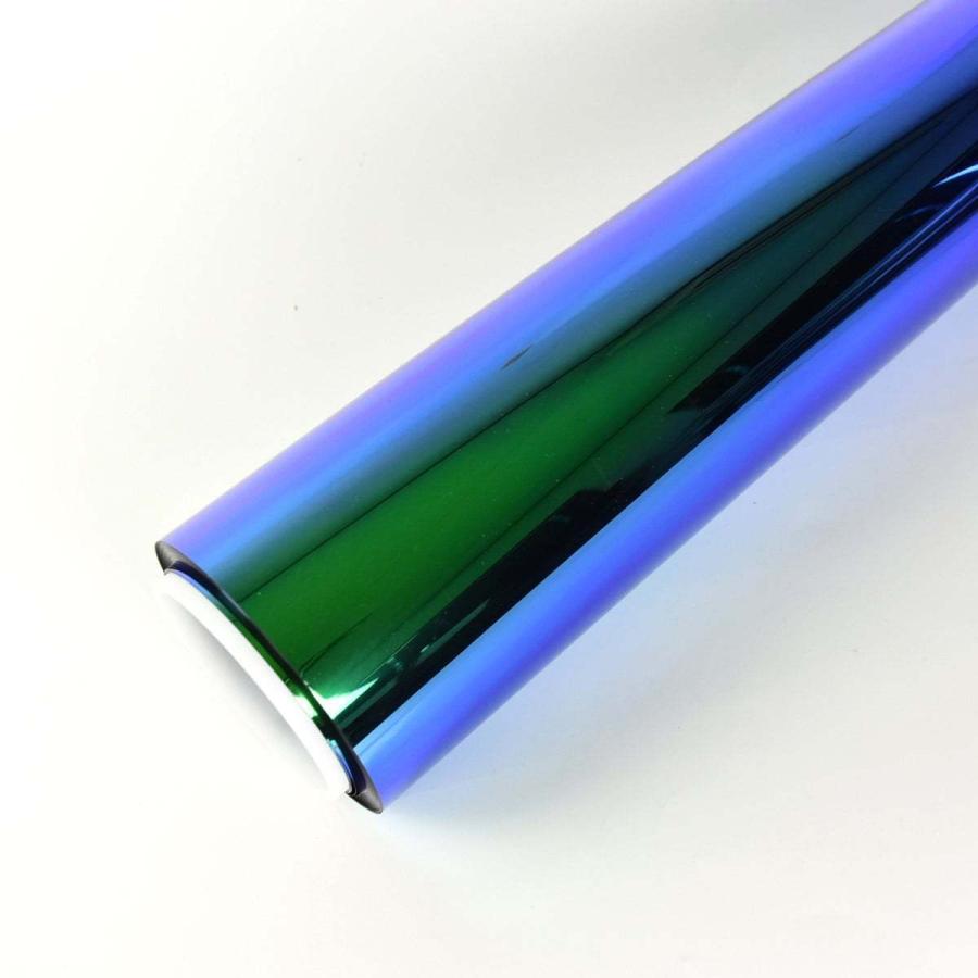 FUNNY GHOST DeepSea (デイープシー) プリズムスモーク28　1m幅×長さ30mロール箱売 多層マルチレイヤー #PR28(DeepSea)40 Roll# | BRAINTEC | 02