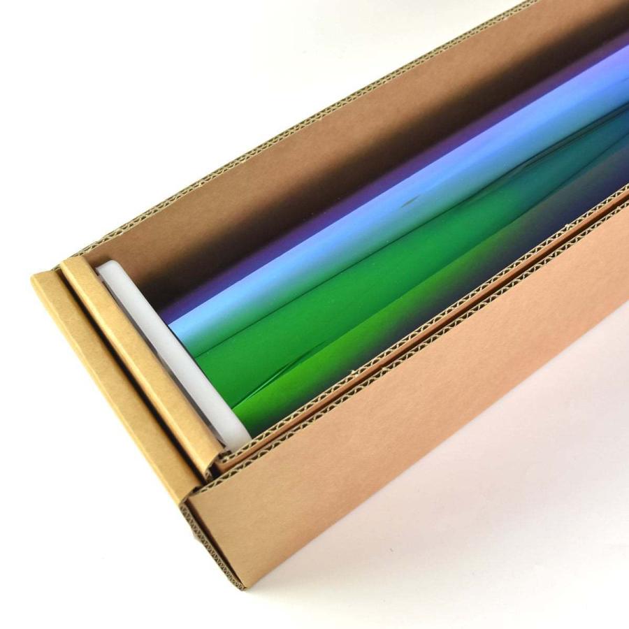 FUNNY GHOST DeepSea (デイープシー) プリズムスモーク28　1m幅×長さ30mロール箱売 多層マルチレイヤー #PR28(DeepSea)40 Roll# | BRAINTEC | 04