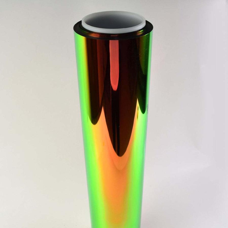 FunkyNight GHOST(ファンキーナイト ゴースト) プリズムスモーク45　1m幅×長さ1m単位切売 多層マルチレイヤー プリズムフィルム45 #PR45(FunkyNight)40C# | BRAINTEC | 01