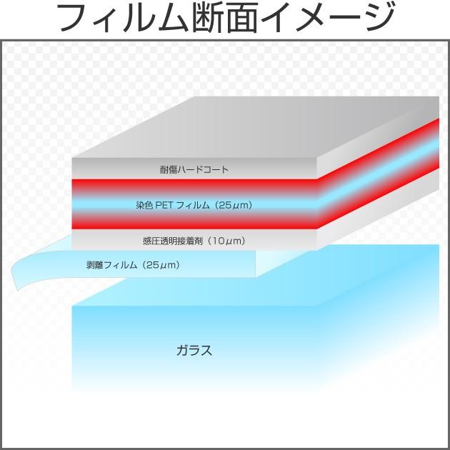 アリゾナレッド(22%) 50cm幅×長さ10m切売 カーフィルム カラーフィルム(赤) #赤STD20RD20C x10m# | BRAINTEC | 01