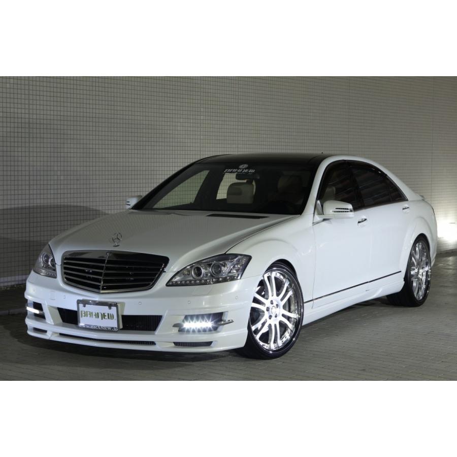 M Benz ロング Sクラス 自動車 Tokyo 後期 W221 エアロ3点セット エアロパーツ ロング 221 6 Branew ｂｒａｎｅｗ