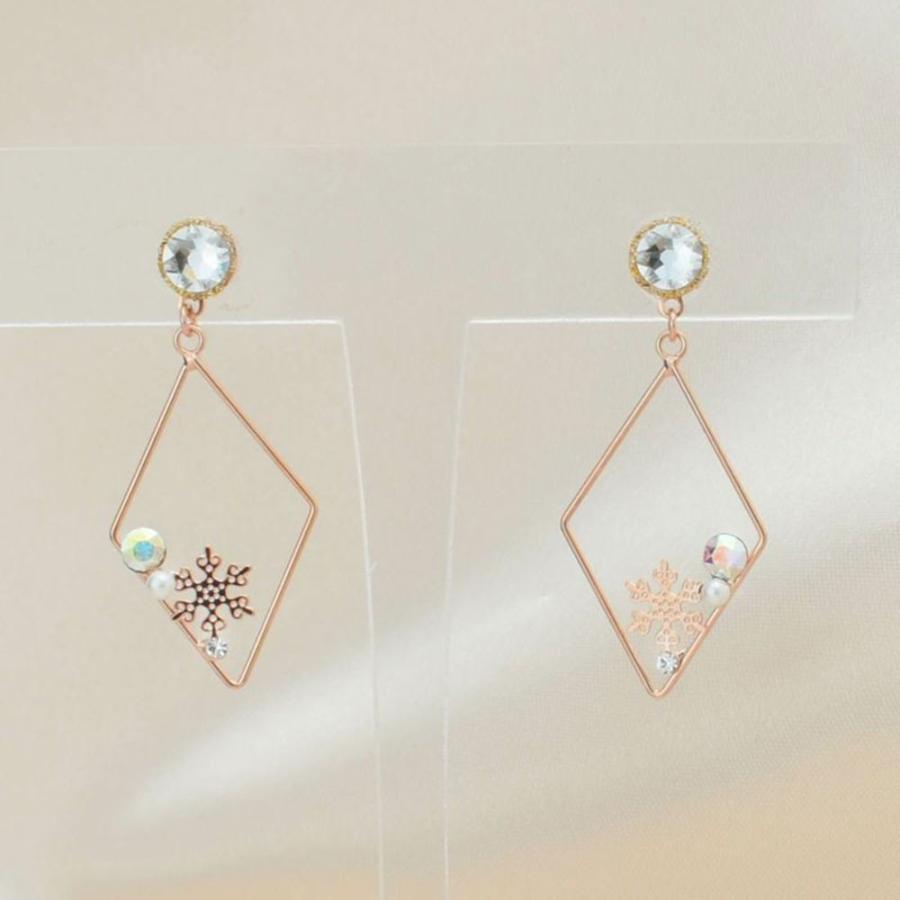 貼るだけピアスpippi R トライアングルスノー ピンクゴールド 次世代のおしゃれアイテム 張るピアス Leange Leange 痛くない ノンホールピアス Ccm Cy064 ブランチベリー 通販 Yahoo ショッピング