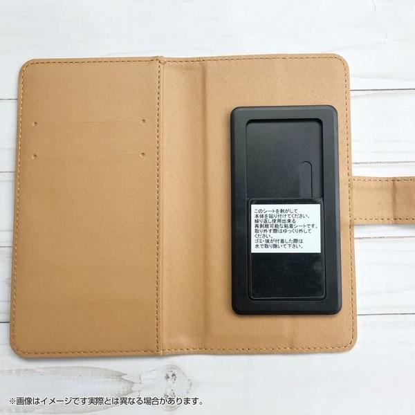 おてがるスマホ01 オテガルスマホゼロイチ  スマホケース 手帳型 ケース カバー スライド式 ギフト Leather(レザー調) type002｜branch-berry｜10