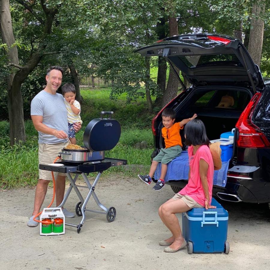 BranchGrill 移動式 BBQ ガスグリル BG060 2人〜6人ぐらいに最適