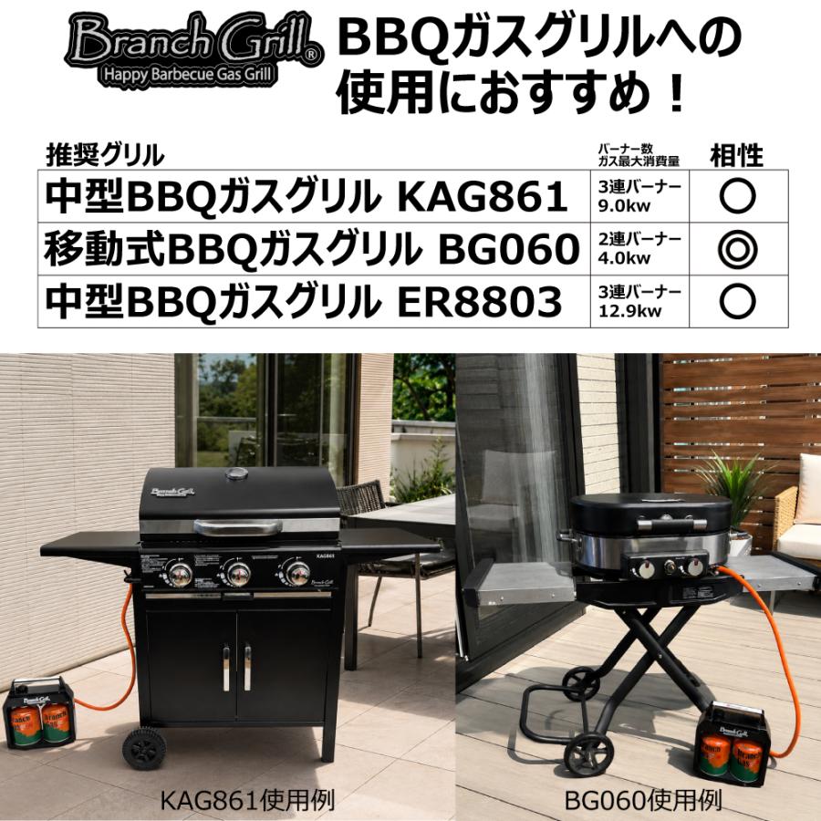 Branch Gas Handy ポータブル ガスフィーダー GSI-900 簡易ガス供給器