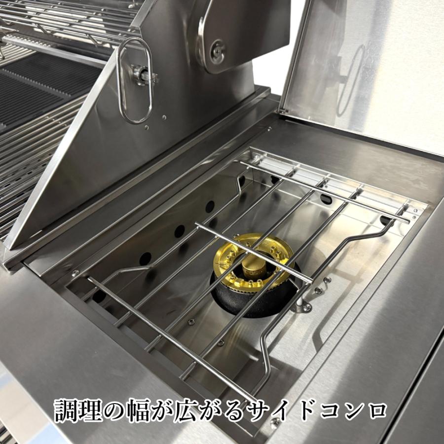 Branch Grill 大型 システムキッチン BBQガスグリル HG6006 水道シンク 