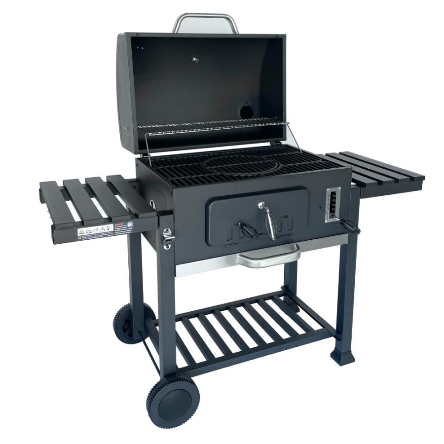 大型炭火グリル 折りたたみテーブル付き バーベキューコンロ 折りたたみ バーベキュー コンロ アウトドア