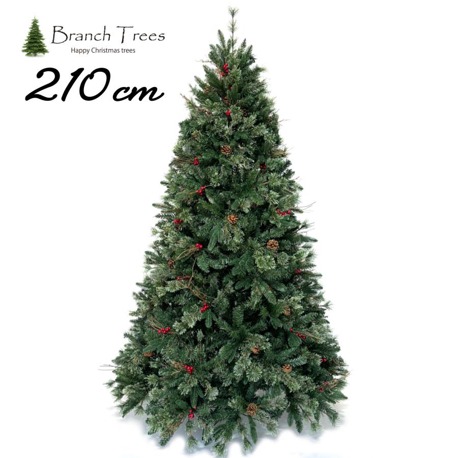 Branch Trees 最高級クリスマスツリー(210cm)