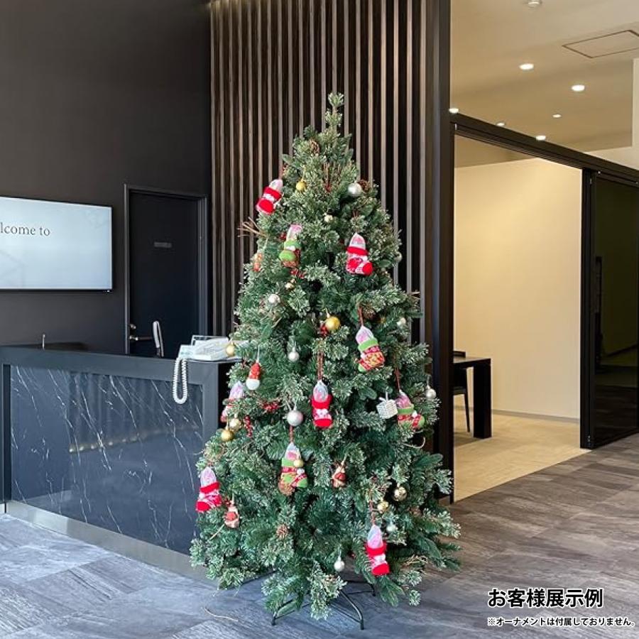 Branch Trees 最高級クリスマスツリー(210cm) Branch Trees〓 最高級リッチ 210cm クリスマスツリー ヌードタイプ