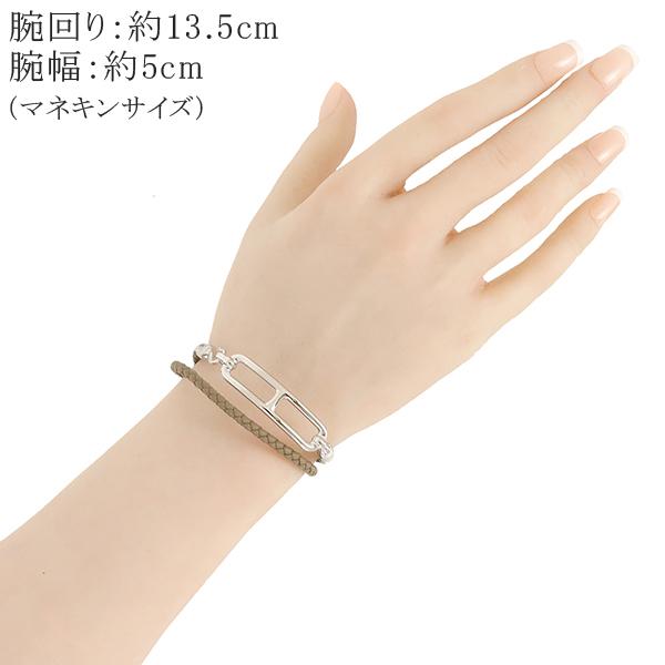 エルメス ブレスレット ルリ ドゥブルトゥール エトゥープ T2 S 