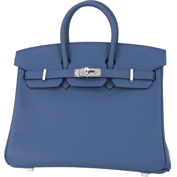 Birkin エルメス バーキン25 スイフト ブルータイ 1083926a : ACROSS