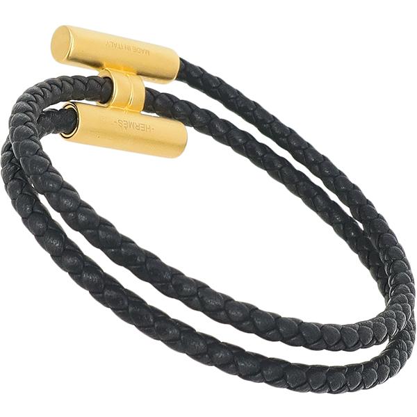 HERMES エルメス ブレスレット トゥルニ トレッセ スイフト 黒 HERMES エルメス ブレスレット トゥルニ トレッセ スイフト 黒