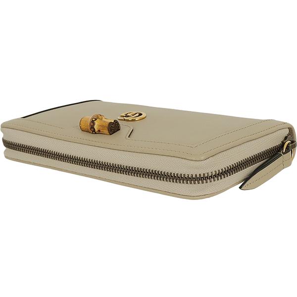 GUCCI グッチ 長財布 ダイアナ コンチネンタルウォレット グレージュ 