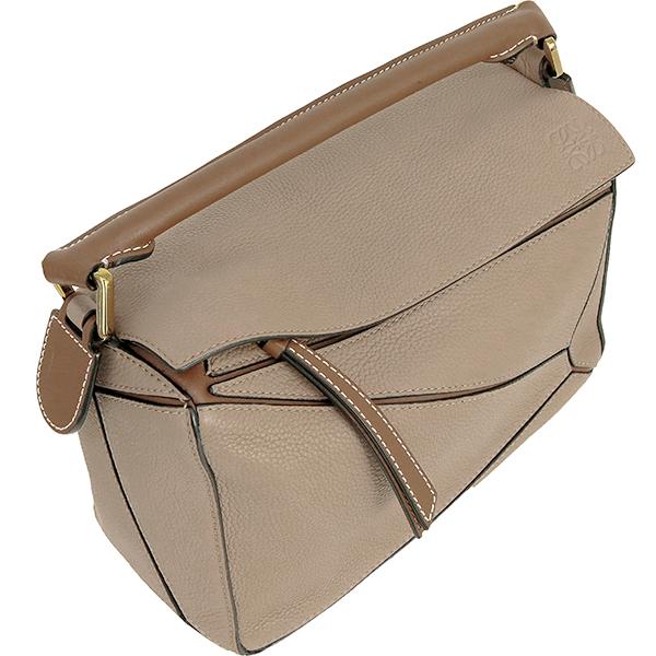 LOEWE　 ロエベ　ハンドバッグ　バタフライがま口　スタッズ　946 LOEWE（ロエベ） ハンドバッグ がま口 カーフレザー ブラウン