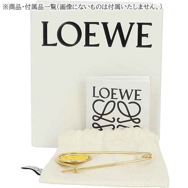LOEWE ロエベ ブローチ メカノピン イエロー ゴールド 1257 LOEWE ロエベ ブローチ メカノピン イエロー ゴールド 1257