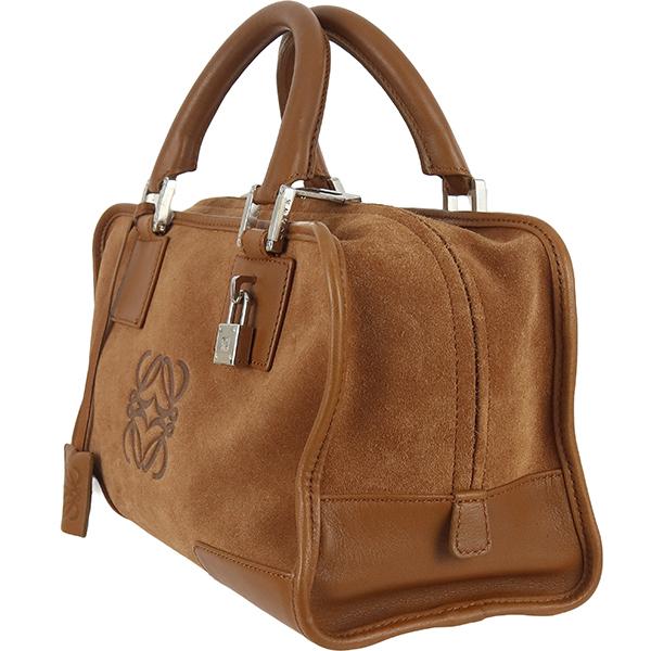 LOEWE（ロエベ） アマソナ28 ハンドバッグ ブラウン 1259 : ACROSS