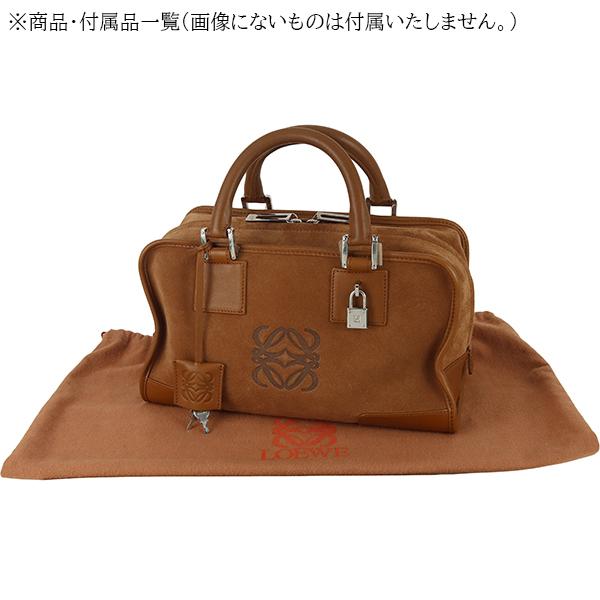 LOEWE（ロエベ） アマソナ28 ハンドバッグ ブラウン 1259 : ACROSS
