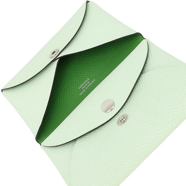 HERMES エルメス カードケース カルヴィ デュオ コンパクト ヴェルソ  
