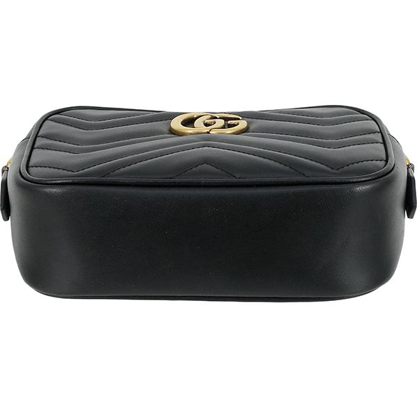 GG Marmont グッチ ミニカメラバッグ GGマーモント ブラック 1450