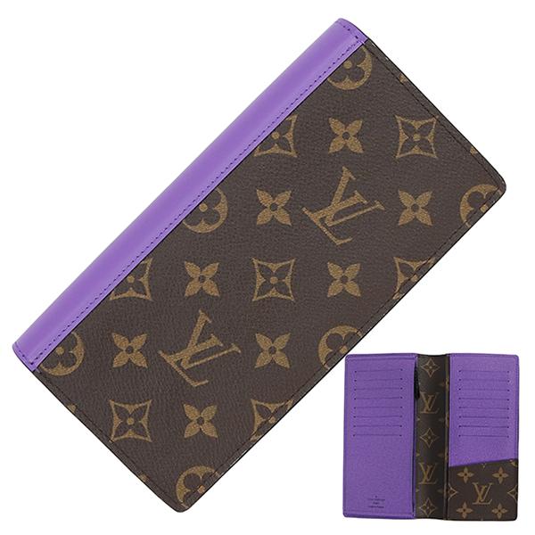 ポルトフォイユ・ブラザ ルイヴィトン 長財布 ポルトフォイユブラザ NM