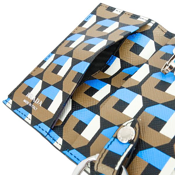 SAFFIANO（PRADA） プラダ 4連キーケース サフィアーノ トライアングル