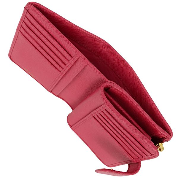 SAFFIANO（PRADA） プラダ 財布 二つ折り財布 コンパクトウォレット