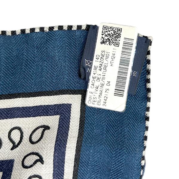 HERMES エルメス カレジェアン 140 アマゾンの祭典 バンダナ HERMES エルメス カレジェアン 140 アマゾンの祭典 バンダナ