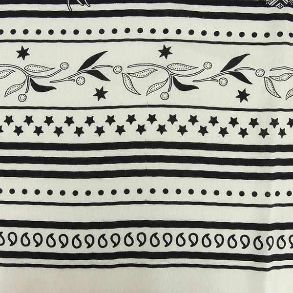エルメス　カシミアシルク　バンダナ　アマゾンの祭典 NEWカシシル【HERMES】〈アマゾンの祭典〉 バンダナショール140