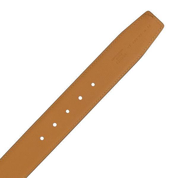 エルメス希少サイズ美品 HERMES（エルメス） ロマンベルト35 95cm ボックスカーフ メタル