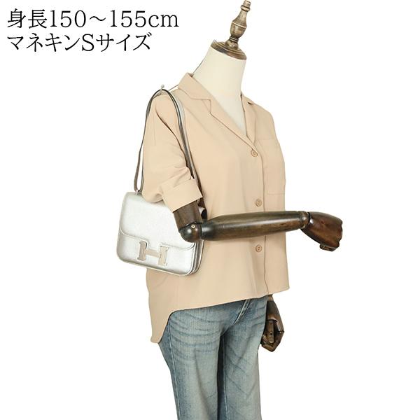Constance エルメス コンスタンス 3 ミニ シェーブル メタリゼ