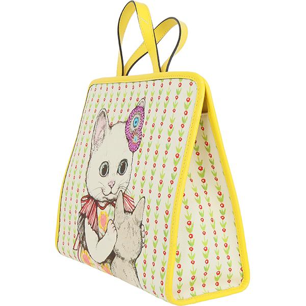 GUCCI（グッチ） ハンドバッグ ヒグチユウコ コラボ イエロー ベージュ