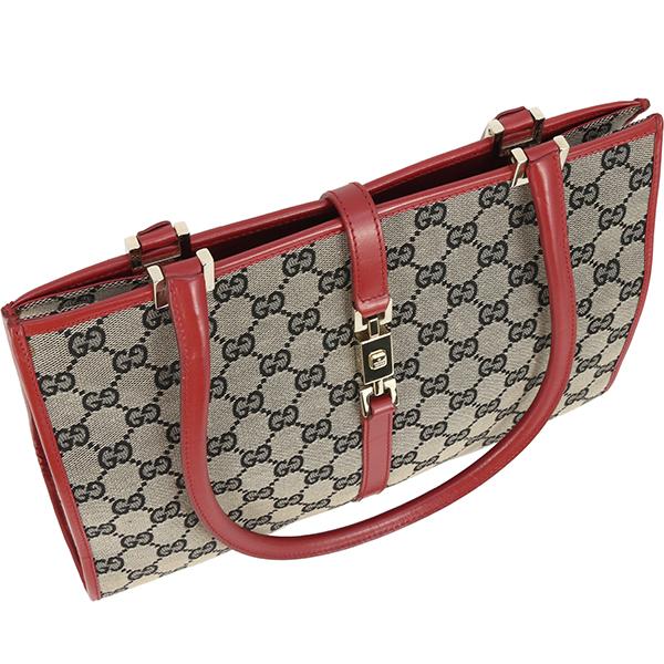 The Jackie 1961 グッチ トートバッグ ジャッキー GGキャンバス The Jackie 1961 グッチ トートバッグ ジャッキー GGキャンバス