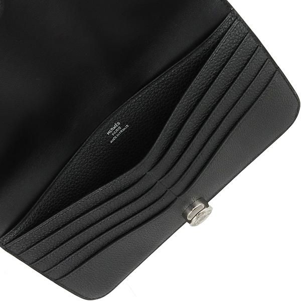 Dogon エルメス 財布 ドゴン ロング ヴォートゴ ノワール 155744