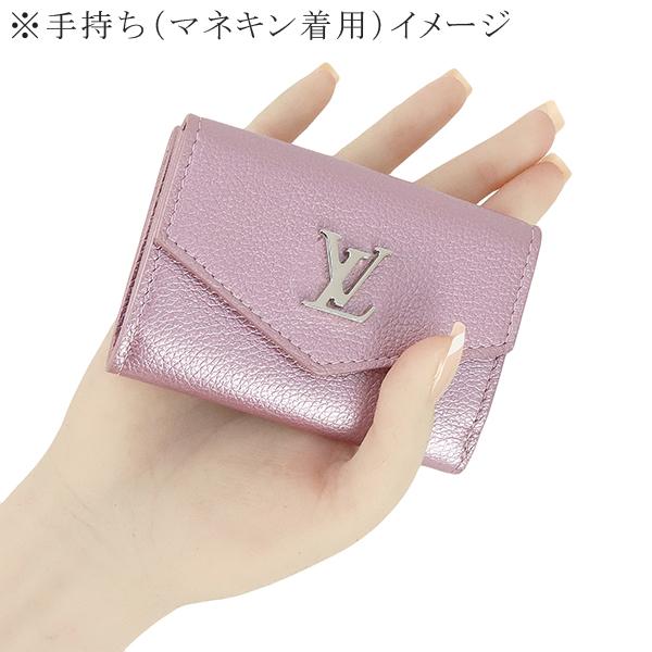 ロックミー ルイヴィトン 三つ折り財布 ポルトフォイユロックミニ