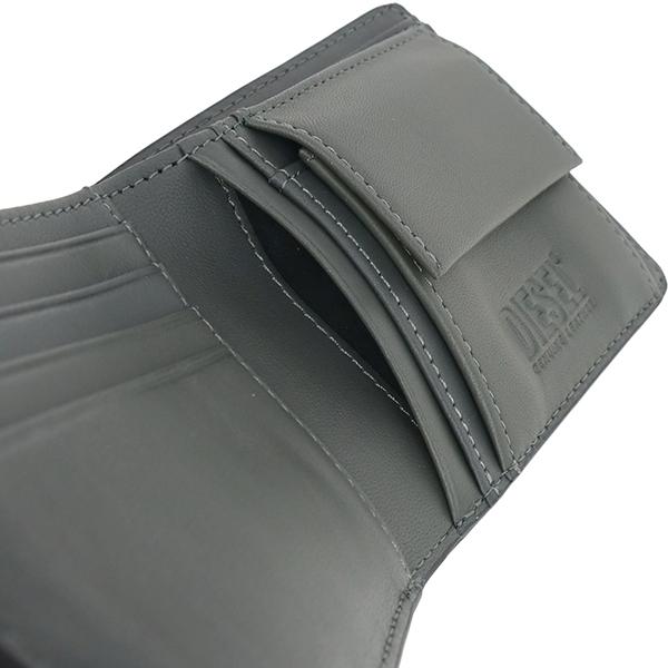 DIESEL（ディーゼル） 財布 メンズ 二つ折り ブラック 155919 : ACROSS