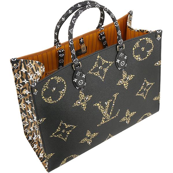 ルイヴィトン LOUIS VUITTON トートバッグ レディース M44674 オンザゴー GM モノグラムジャングル 156875｜brand-across｜05