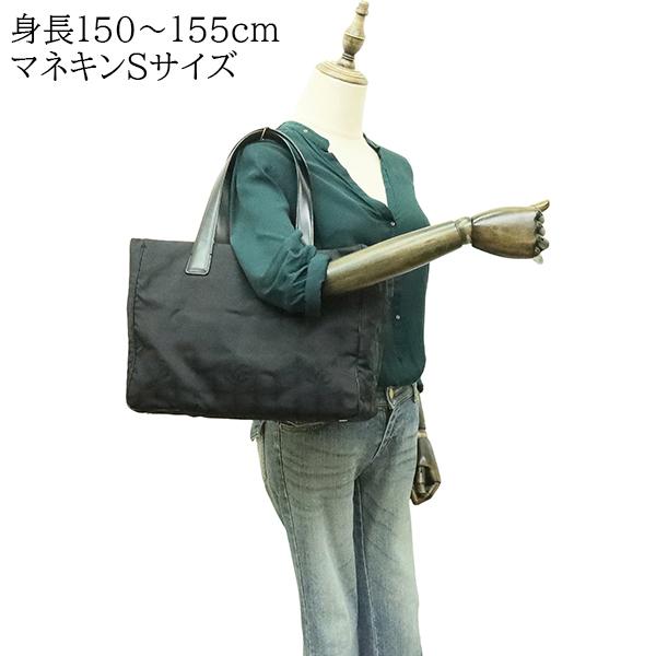 シャネル ハンドバッグ トートバッグ ニュートラベルライン トート MM ジャガード ナイロン キャンバス ブラック 1572の画像