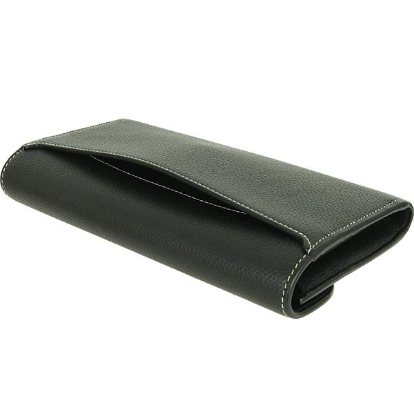 最終特価！Dior サドル　ロングウォレット ブラック 二つ折り財布 Saddle（Christian Dior） ディオール サドルロングフラップウォレット