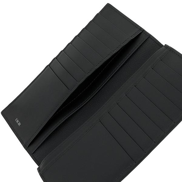 極美品Christian Dior 二つ折り財布 黒 極美品Christian Dior 二つ折り財布 黒 Christian Dior（クリスチャン