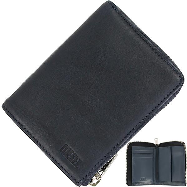 ディーゼル 二つ折り財布 X09653 P3738 T8013 色:BLACK-ブラック