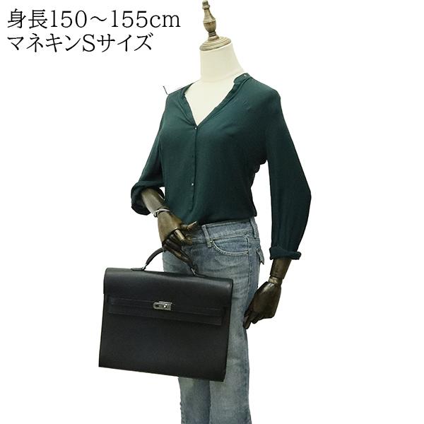 ケリーディペッシュ エルメス ケリーデペッシュ 34 ヴォーエプソン 黒