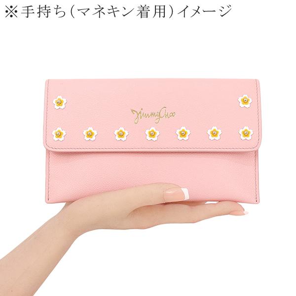 ジミーチュウ ポーチ ALBIN アルビン フラワーガーデン ブロッサム 桜 ソフトピンク 日本限定品 1596_7