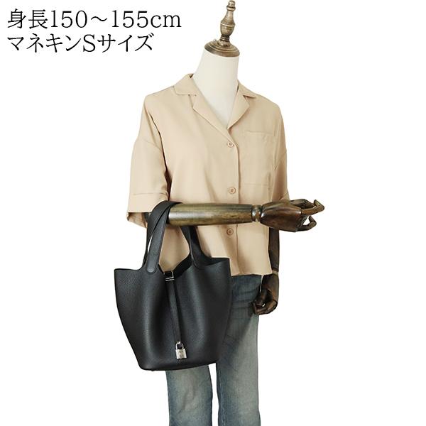 ピコタン エルメス ピコタンロックMM 22 トリヨンモーリス 黒 1622
