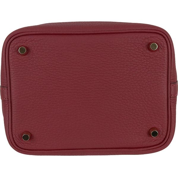 ピコタン エルメス ピコタンロックPM 18 トリヨンクレマンス ルージュH